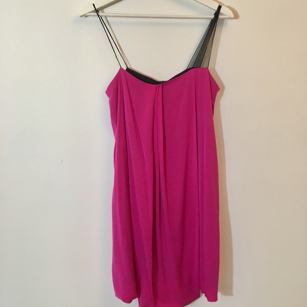 Alexander Wang Silk Pink Bubble Slip Dress Sz 4